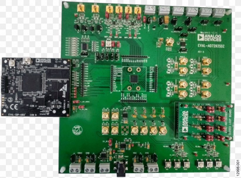 Microcontroller Electronic Component Electronics Transistor Analog Devices, PNG, 900x663px, Microcontroller, Analog Devices, Circuit Component, Computer Component, Electrical Network Download Free