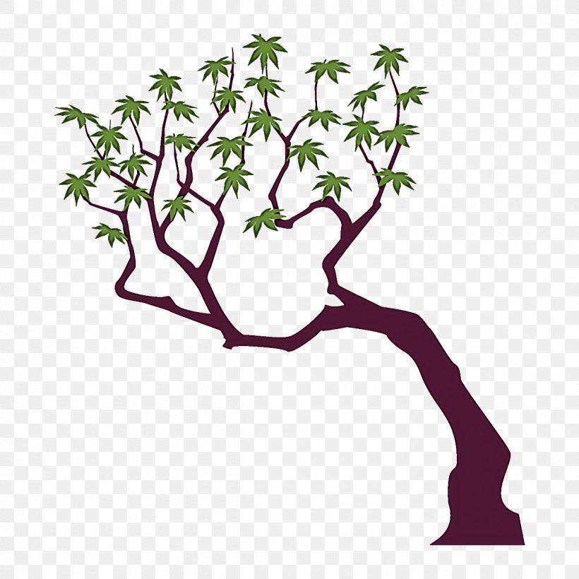 Branch Plant Tree Flower Plant Stem, PNG, 1200x1200px, Maple Tree, Branch, Cartoon Tree, Flower, Plant Download Free
