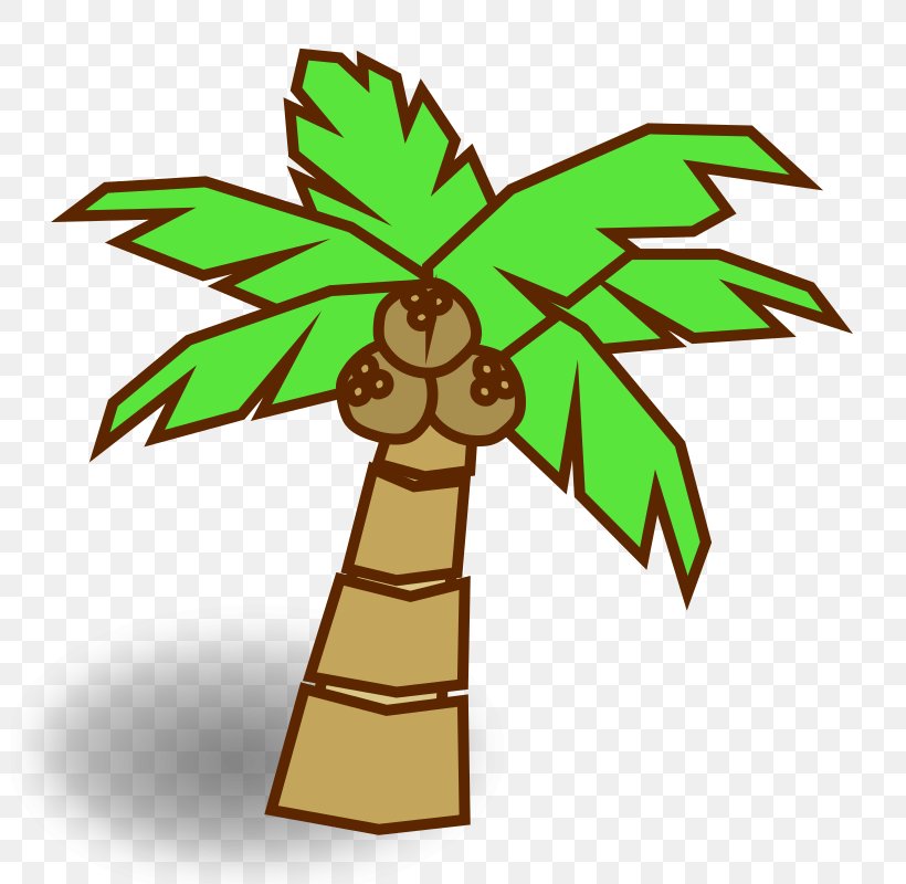 Coconut Arecaceae Clip Art, PNG, 800x800px, Coconut, Arecaceae, Artwork, Fictional Character, Flower Download Free
