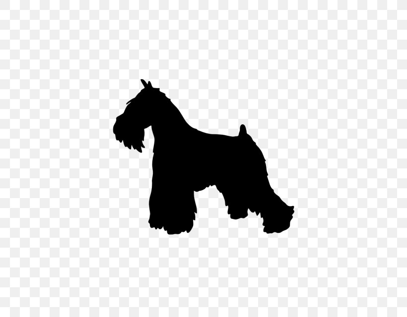 Miniature Schnauzer Scottish Terrier Dog Breed Clip Art, PNG, 640x640px, Miniature Schnauzer, Black, Black And White, Breed, Carnivoran Download Free