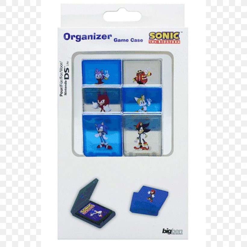 Nintendo DS Sonic The Hedgehog Game Storage Cases Nintendo DS Lite Nintendo DSi XL, PNG, 1024x1024px, Nintendo Ds, Bigben Interactive, Electronic Device, Electronics Accessory, Handheld Devices Download Free