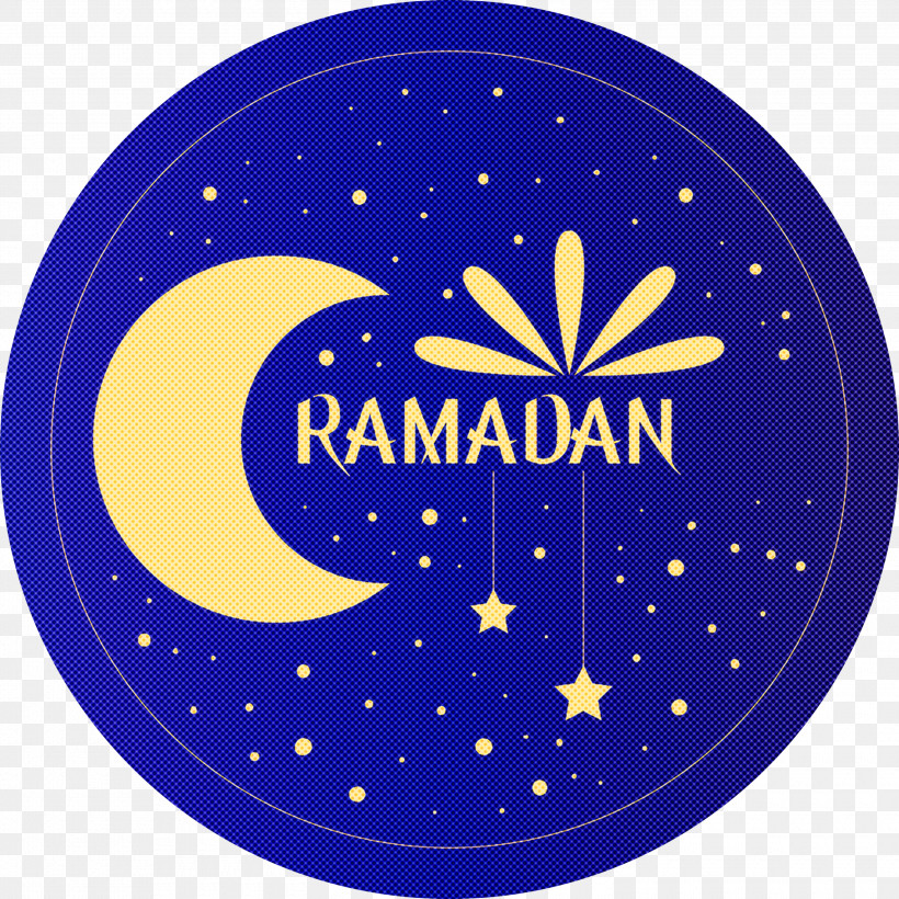 Ramadan Ramadan Kareem, PNG, 3000x3000px, Ramadan, Blue, Cobalt, Cobalt Blue, Electricity Download Free
