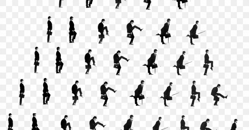 The Ministry Of Silly Walks Monty Python Live (Mostly) Desktop Wallpaper, PNG, 1200x630px, Ministry Of Silly Walks, Black And White, Comedy, Dead Parrot Sketch, Hand Download Free