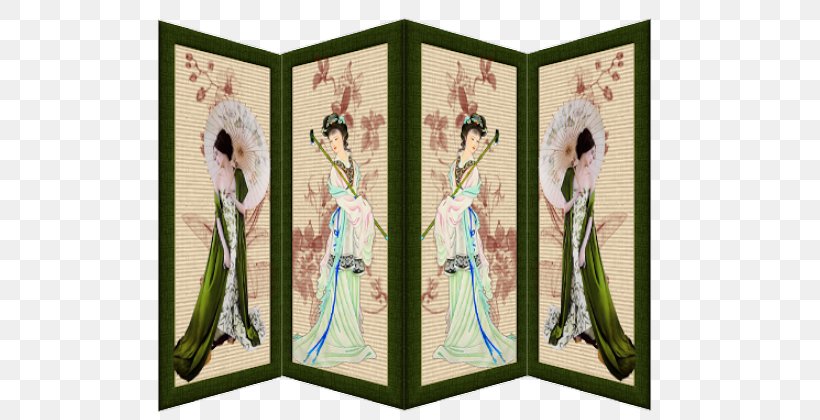 Folding Screen Japanese Language Furniture Design, PNG, 600x420px, 19th Century, Folding Screen, Art, Culture, Dragon Download Free