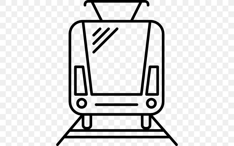 Rail Transport Train Rapid Transit Clip Art, PNG, 512x512px, Rail Transport, Area, Black And White, Granite, Line Art Download Free