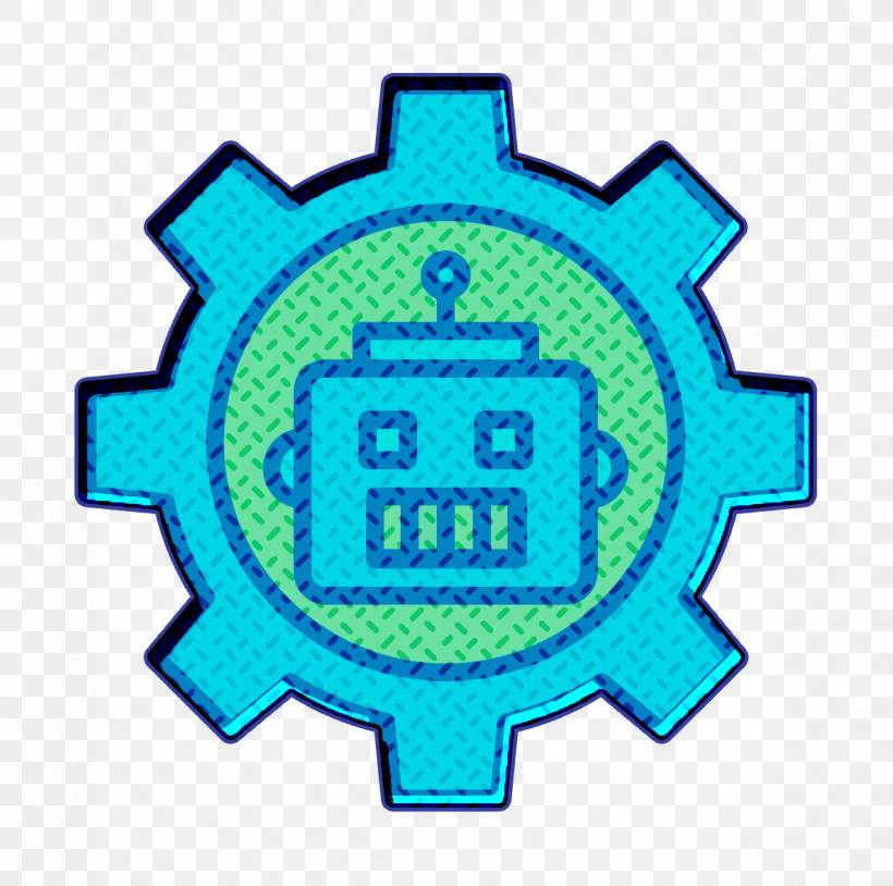 Robot Icon Robots Icon, PNG, 1186x1178px, Robot Icon, Green, Robots Icon, Turquoise Download Free