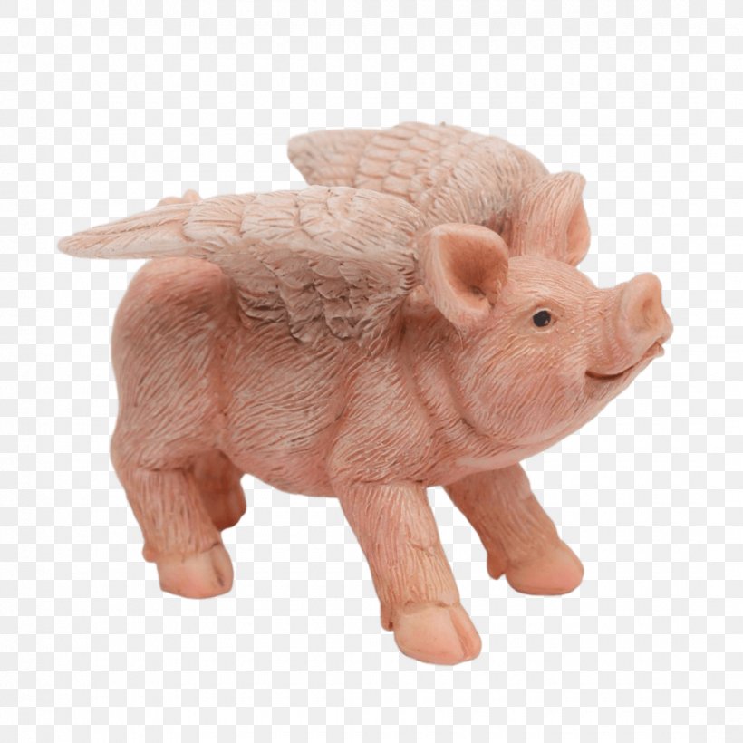 When Pigs Fly Garden Yard House, PNG, 1080x1080px, Pig, Animal Figure, Collectable, Domestic Pig, Fairy Download Free