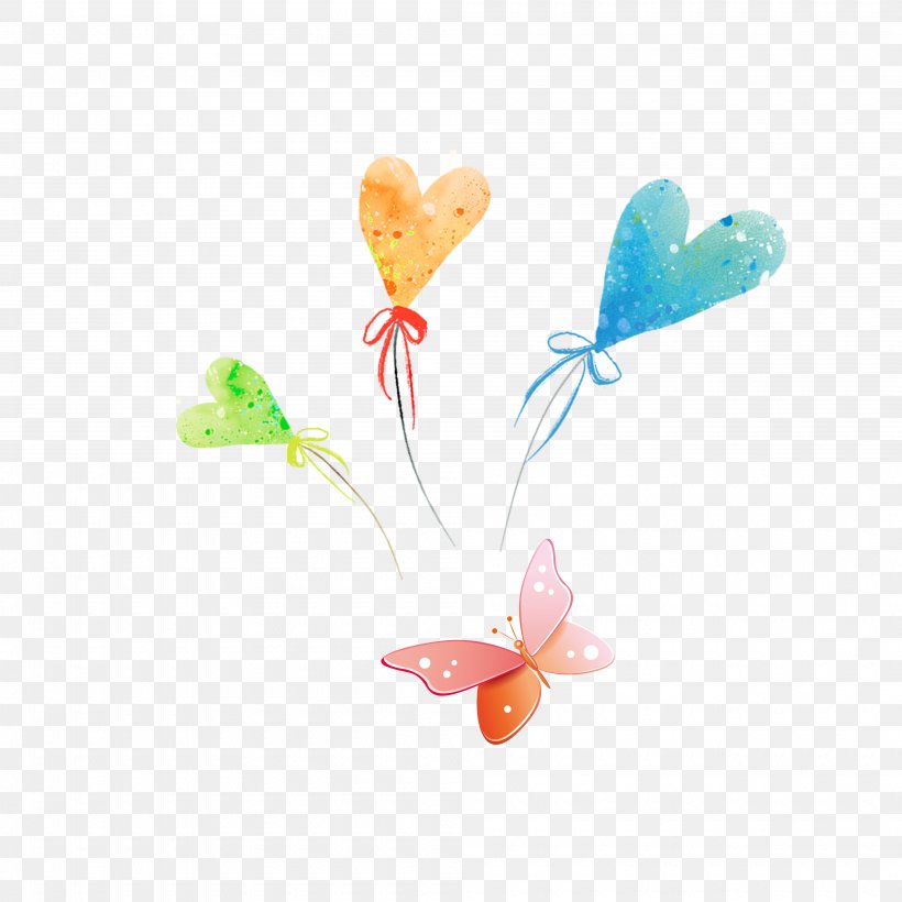 Butterfly Heart Pattern, PNG, 4000x4000px, Butterfly, Heart, Moths And Butterflies, Petal, Pollinator Download Free