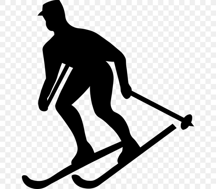 Clip Art, PNG, 654x720px, Skiing, Area, Black, Black And White, Drawing Download Free
