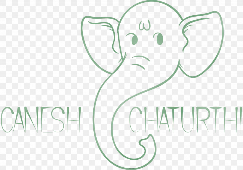 Elephant, PNG, 2999x2104px, Ganesh Chaturthi, Cartoon, Character, Chavathi, Chouthi Download Free
