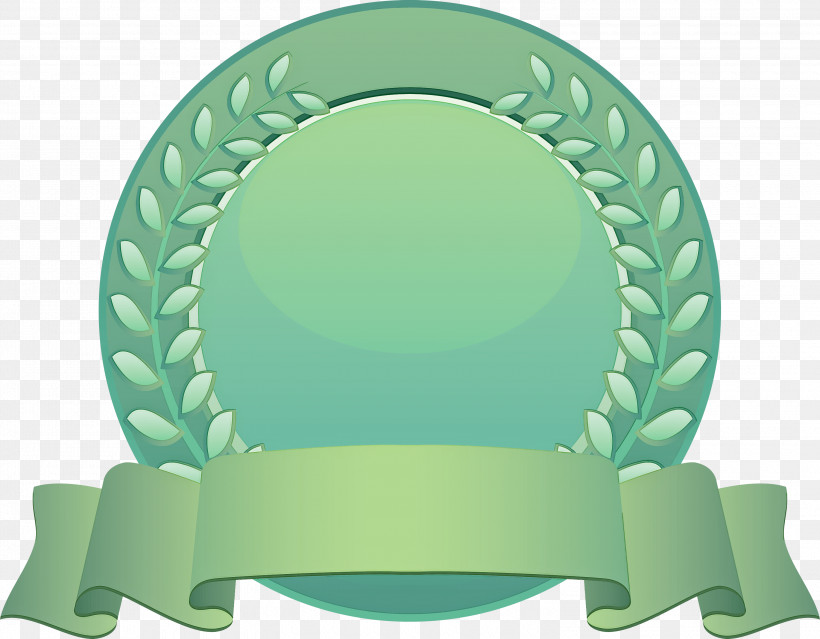 Blank Badge Award Badge, PNG, 3000x2340px, Blank Badge, Award, Award Badge, Drawing, Green Download Free