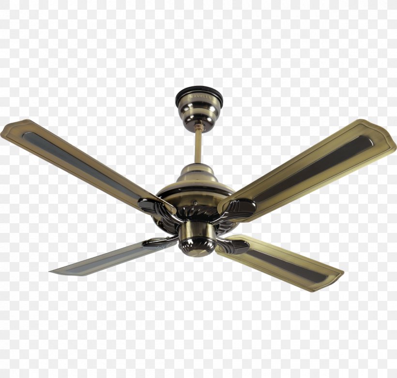 Ceiling Fans Brass Havells, PNG, 1200x1140px, Ceiling Fans, Antique, Blade, Brass, Ceiling Download Free