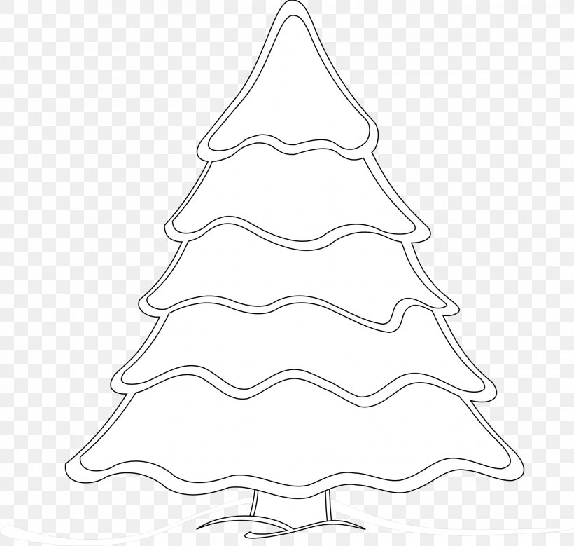 Christmas Tree Black And White Clip Art, PNG, 1979x1881px, Christmas Tree, Black And White, Christmas, Christmas Decoration, Christmas Ornament Download Free