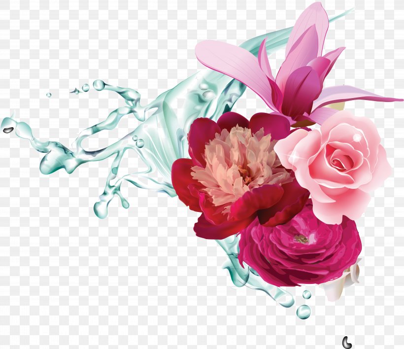 Flower Floral Design Clip Art, PNG, 5431x4694px, Flower, Art, Artificial Flower, Cut Flowers, Drawing Download Free