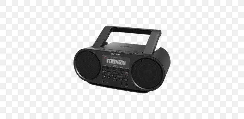 Radio Boombox Sony ZS-RS60BT CD Player Sony Corporation, PNG, 676x400px, Radio, Audio, Boombox, Cd Player, Compact Cassette Download Free