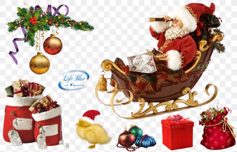 Santa Claus Christmas Ornament Drawing, PNG, 1024x656px, Santa Claus, Basket, Christmas, Christmas Decoration, Christmas Ornament Download Free