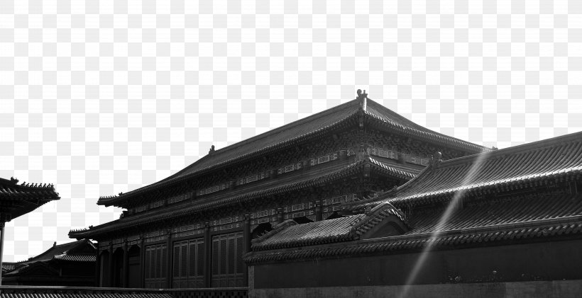 China Architecture Facade Chinoiserie Architectural Style, PNG, 6685x3437px, China, Architectural Style, Architecture, Art, Black And White Download Free