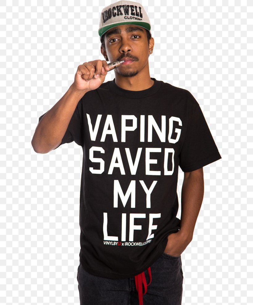 Electronic Cigarette Passive Smoking T-shirt, PNG, 618x987px, Electronic Cigarette, Brand, Cancer, Cap, Cigarette Download Free