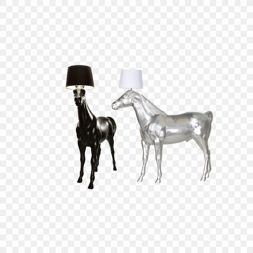 Horse Table Moooi Lighting Lamp, PNG, 1500x1500px, Horse, Black And White, Bridle, Colt, Designer Download Free