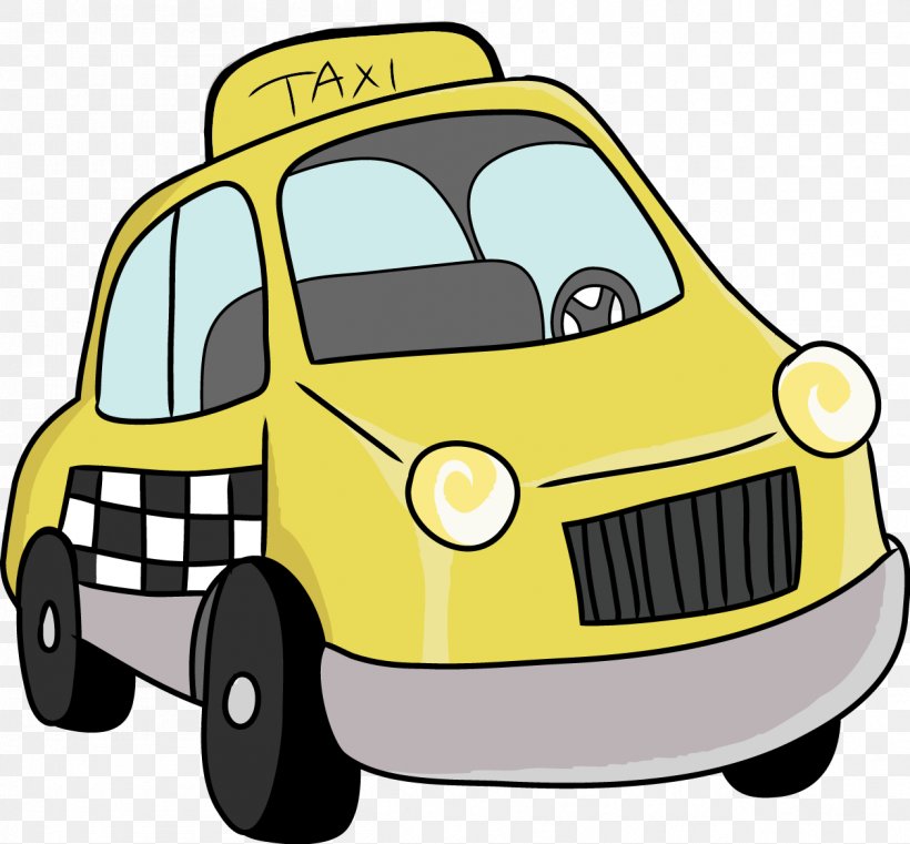 Taxi Yellow Cab Checker Motors Corporation Clip Art, PNG, 1257x1167px, Taxi, Automotive Design, Brand, Car, Cartoon Download Free