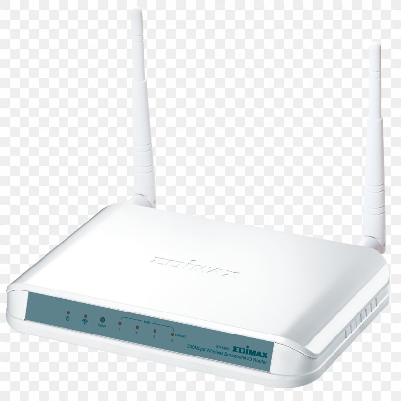 Wireless Access Points Wireless Router Edimax BR-6428n Wireless Broadband, PNG, 1000x1000px, Wireless Access Points, Broadband, Edimax, Electrical Cable, Electronic Device Download Free