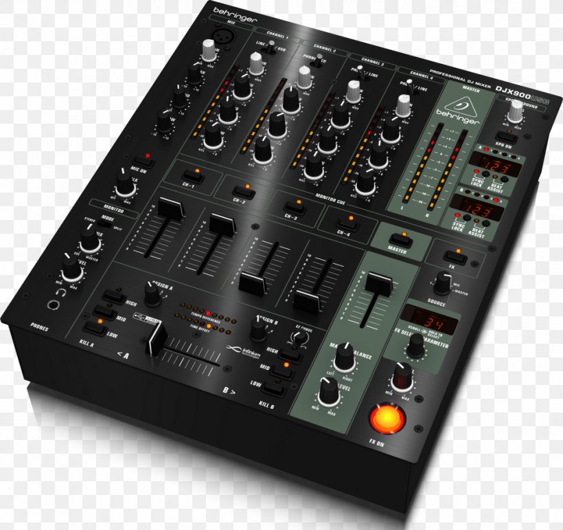 Audio Mixers DJ Mixer Behringer Fade, PNG, 978x920px, Audio Mixers, Audio, Audio Equipment, Behringer, Cdj Download Free