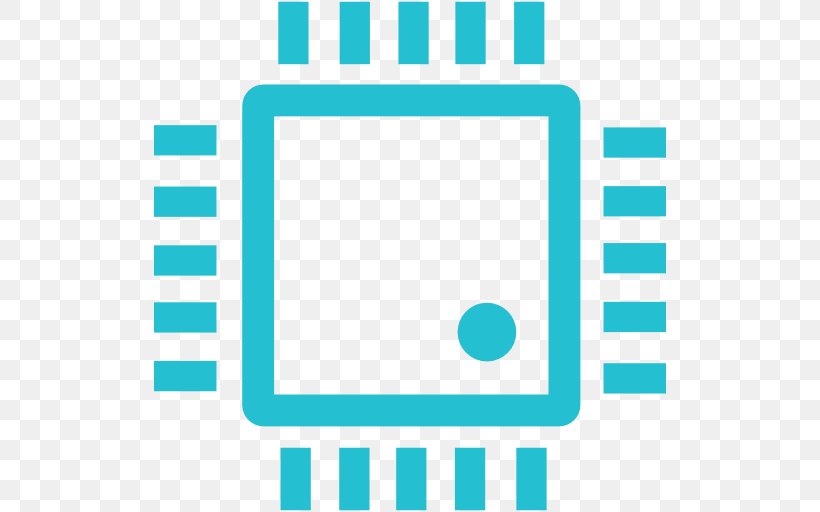 Integrated Circuits & Chips Microprocessor Electronic Circuit, PNG, 512x512px, Integrated Circuits Chips, Aqua, Area, Azure, Blue Download Free
