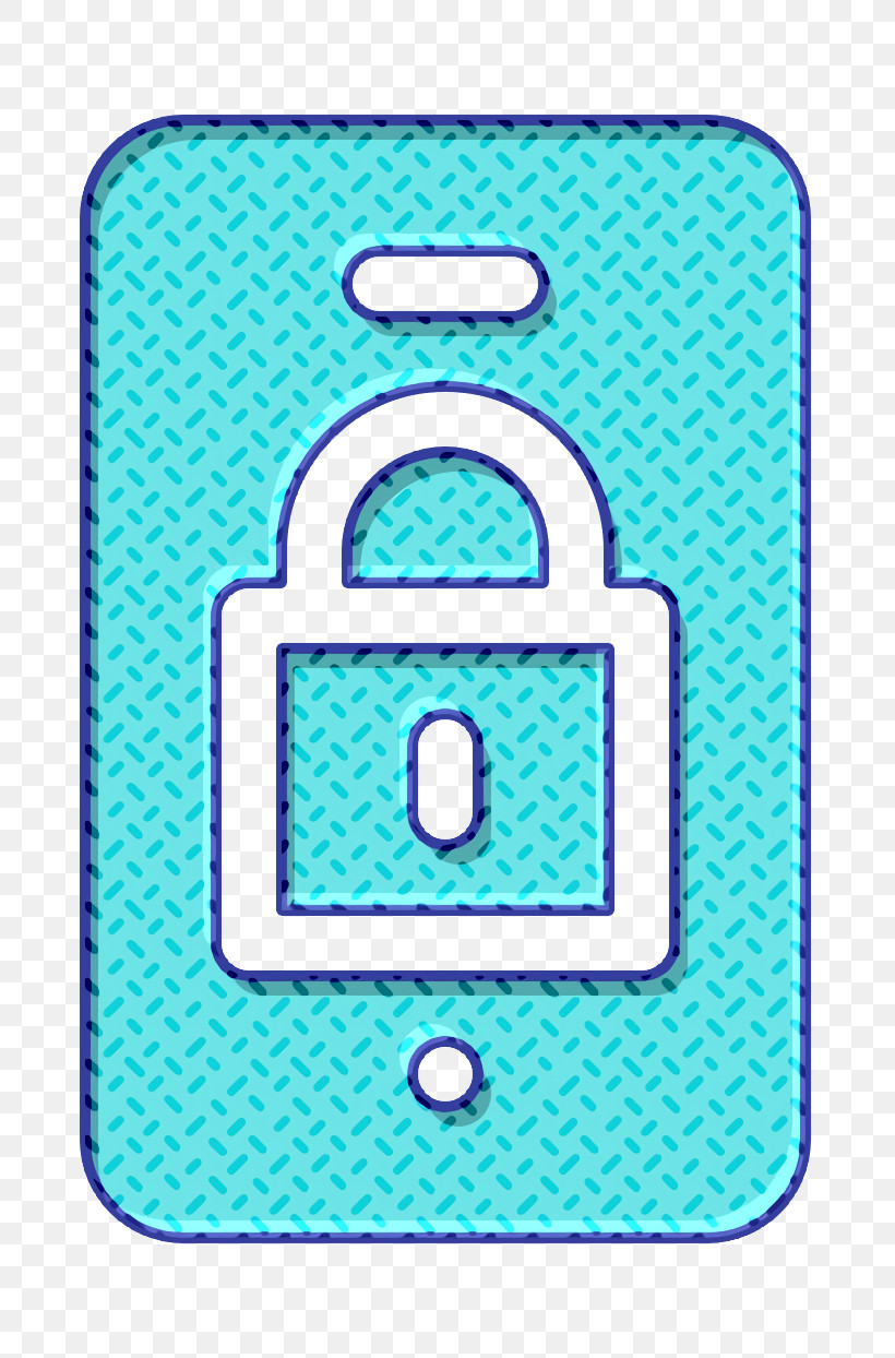 Padlock Icon Mobile Functions Icon Smartphone Icon, PNG, 804x1244px, Padlock Icon, Mobile Functions Icon, Smartphone Icon, Turquoise Download Free