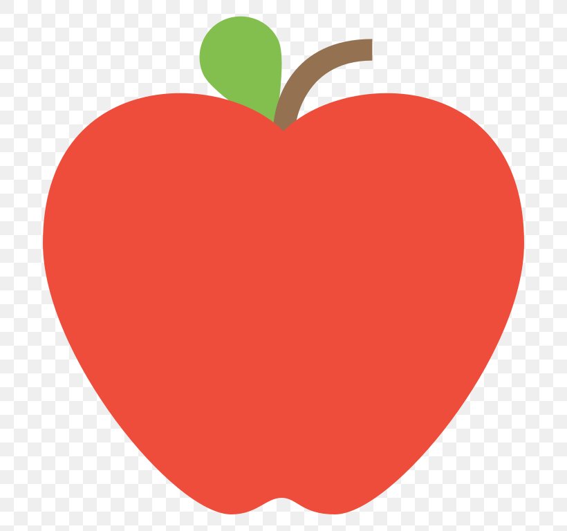 Apple Color Emoji IPhone Heart, PNG, 768x768px, Apple Color Emoji, Apple, Color, Emoji, Food Download Free