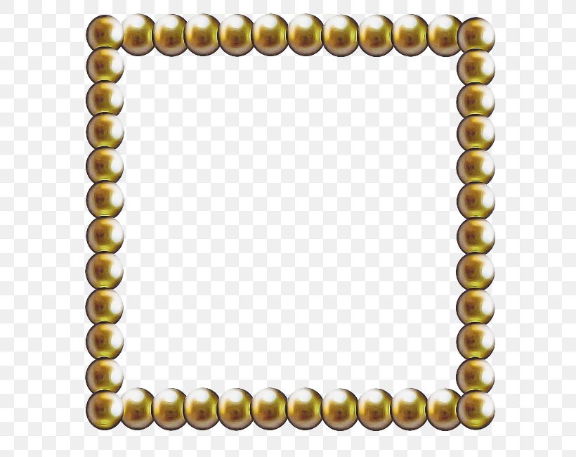 Picture Frame Frame, PNG, 650x650px, Pearl, Bead, Body Jewelry, Borders And Frames, Diamond Download Free