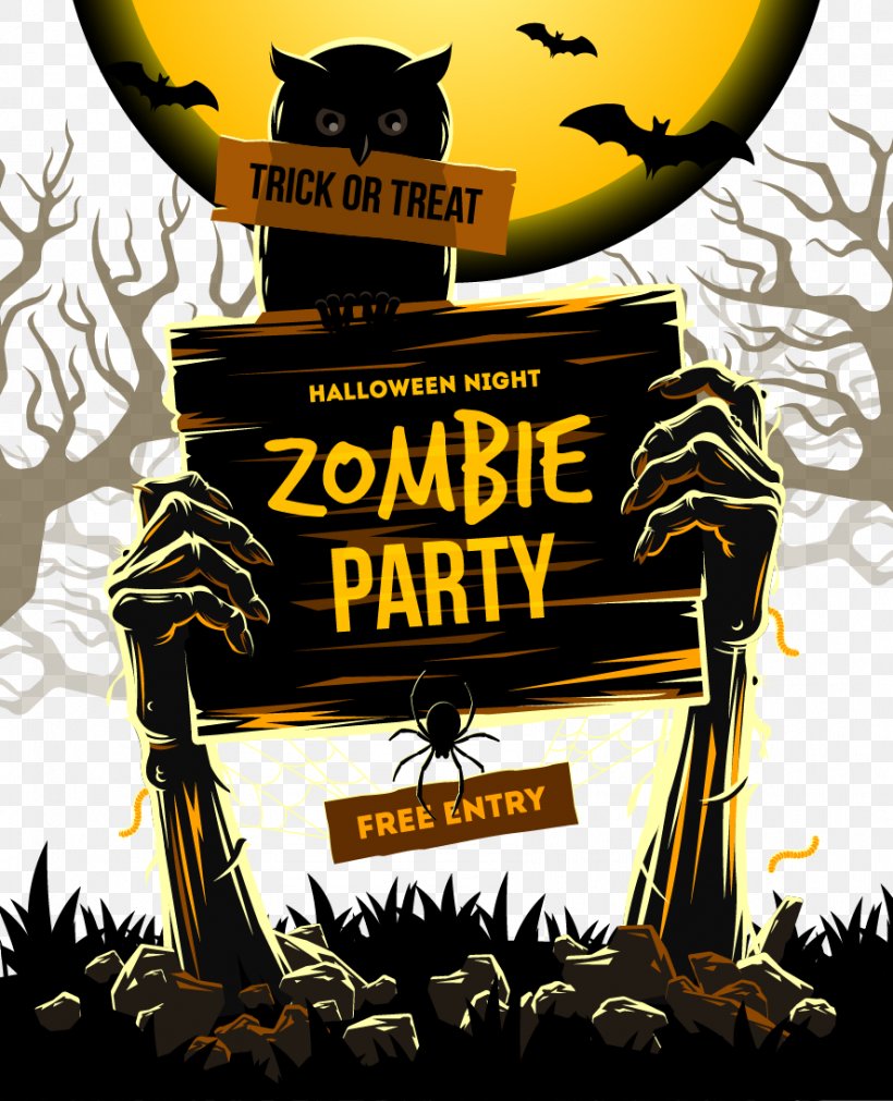 Halloween Stock Photography Royalty-free Clip Art, PNG, 886x1093px, Wedding Invitation, Advertising, Brand, Halloween, Illustration Download Free