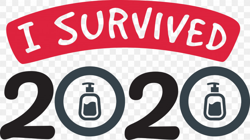I Survived I Survived 2020 Year, PNG, 3733x2101px, I Survived, Line, Logo, M, Number Download Free