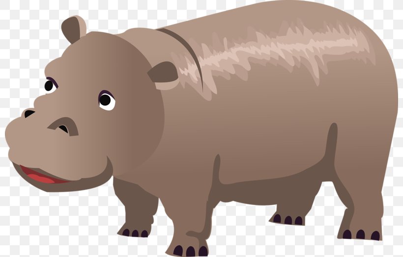 Hippopotamus Rhinoceros Icon, PNG, 800x524px, Hippopotamus, Cattle Like Mammal, Drawing, Fauna, Gratis Download Free