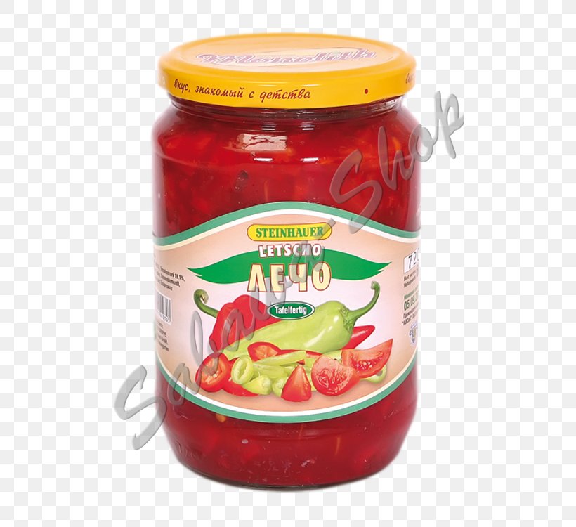 Lecsó Sweet Chili Sauce Tomato Food Chutney, PNG, 750x750px, Sweet Chili Sauce, Achaar, Ajika, Bell Pepper, Capsicum Download Free