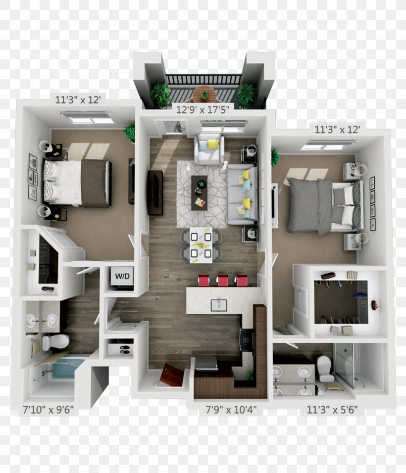 4th West Apartments House Floor Plan Real Estate Png 1000x1167px