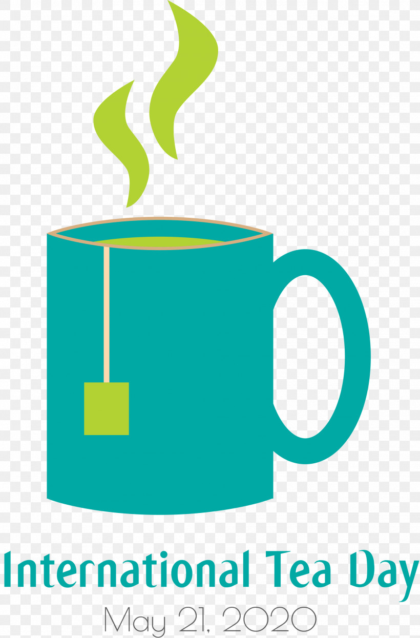 International Tea Day Tea Day, PNG, 1975x3000px, International Tea Day, Area, Green, Line, Logo Download Free