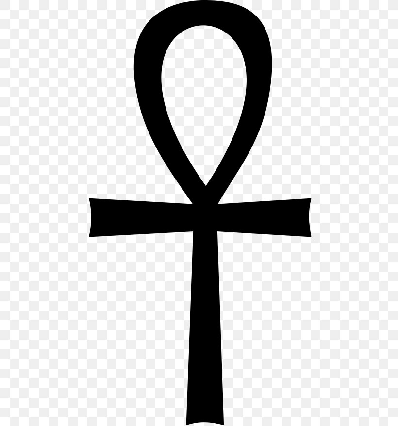 Ancient Egypt Ankh Immortality Symbol Egyptian, PNG, 500x878px, Ancient Egypt, Alchemy, Ankh, Black And White, Cross Download Free