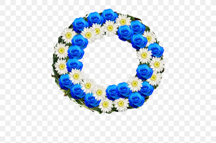 Floral Design Wreath Cut Flowers Flower Bouquet, PNG, 523x545px, Floral Design, Blue, Cut Flowers, Decor, Floristry Download Free