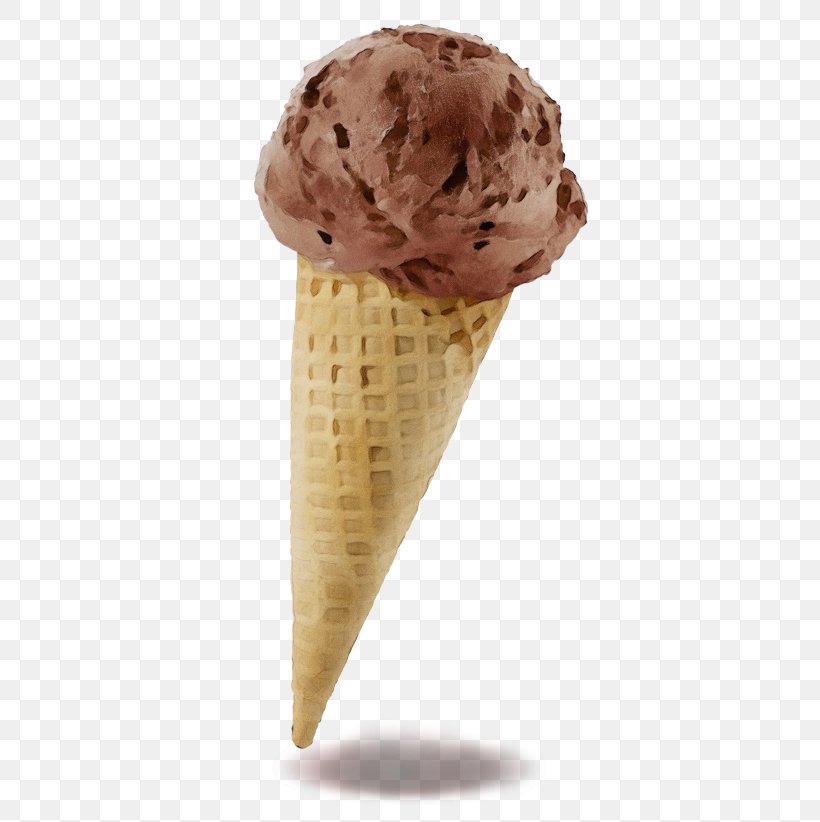 Ice Cream Cone Background, PNG, 572x822px, Watercolor, Ball, Chocolate Ice Cream, Cone, Cream Download Free