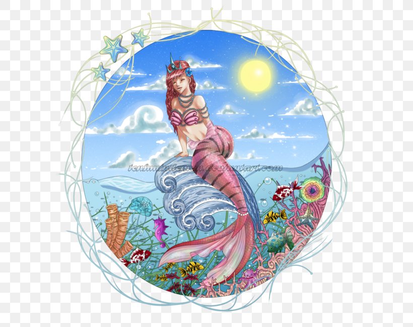 Mermaid Illustration Organism, PNG, 600x648px, Mermaid, Art, Fictional Character, Mythical Creature, Organism Download Free