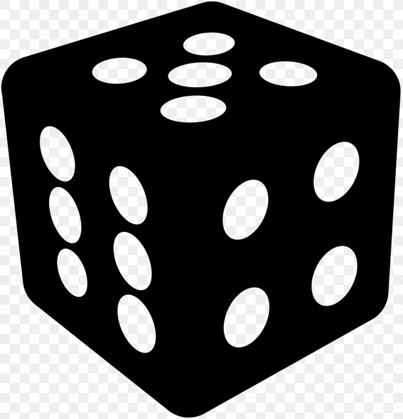Dice Yahtzee Clip Art, PNG, 984x1024px, Dice, Black, Black And White, Board Game, Cube Download Free
