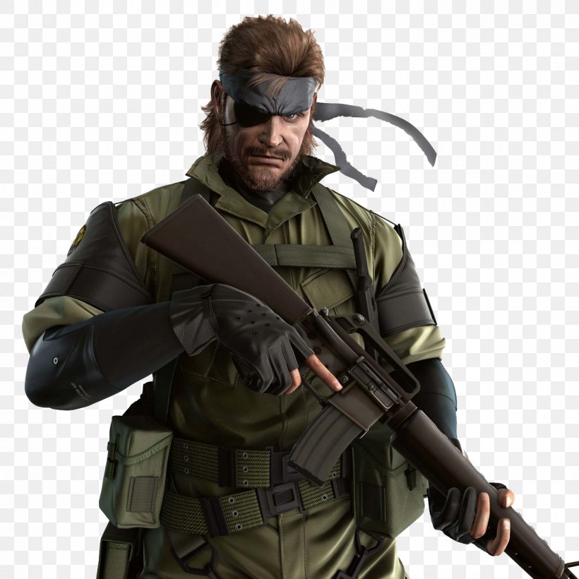 Metal Gear 2: Solid Snake Metal Gear Solid V: The Phantom Pain Metal Gear Solid 3: Snake Eater Metal Gear Solid: Peace Walker, PNG, 1200x1200px, Metal Gear 2 Solid Snake, Big Boss, Boss, Gun, Marksman Download Free