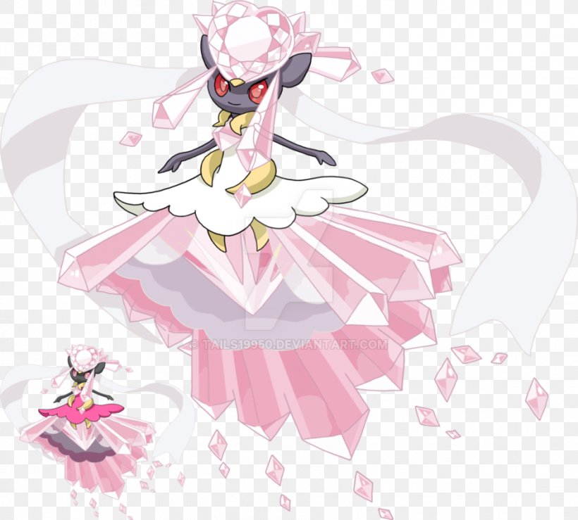 Pokémon X And Y Pokémon Omega Ruby And Alpha Sapphire Pokémon Sun And Moon Diancie Gengar, PNG, 941x849px, Watercolor, Cartoon, Flower, Frame, Heart Download Free