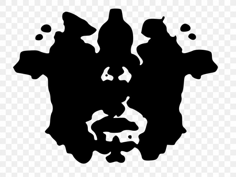 Rorschach Test Ink Blot Test Psychodiagnostik Psychology, PNG, 1024x768px, Rorschach Test, Black, Black And White, Hermann Rorschach, Human Behavior Download Free
