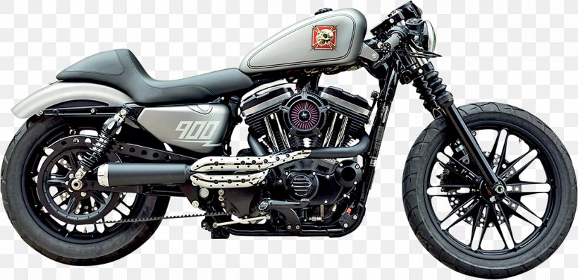 Car Exhaust System Harley-Davidson Sportster Café Racer, PNG, 1200x581px, Car, Automotive Exhaust, Automotive Exterior, Automotive Tire, Automotive Wheel System Download Free