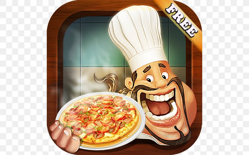 Pizza Maker Kids Pizzeria ! Pizza Game, PNG, 512x512px, Pizza, Cook, Cuisine, Dish, European Food Download Free