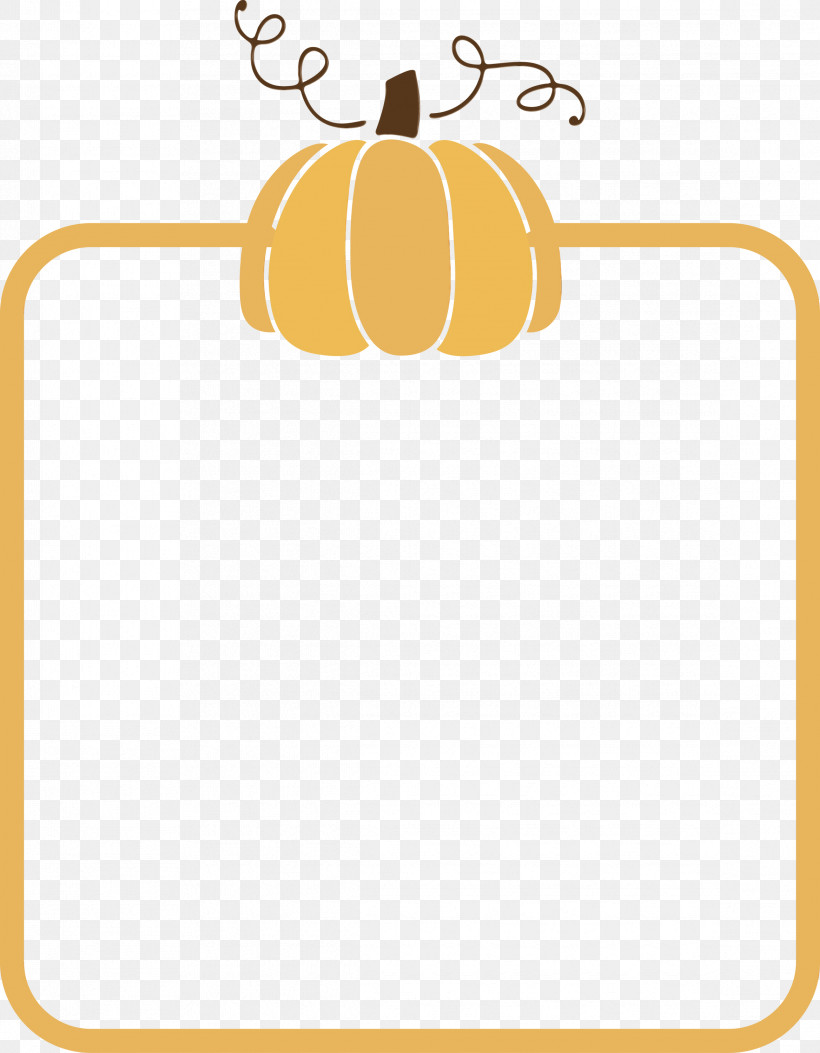 Pumpkin, PNG, 2336x3000px, Thanksgiving Frame, Autumn Frame, Cricut, Jackolantern, Line Download Free