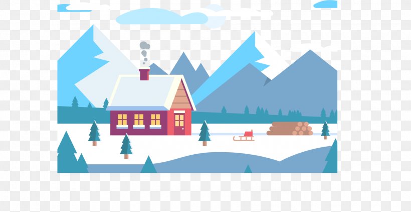 Winter House, PNG, 1762x907px, Winter, Area, Blue, Brand, Designer Download Free