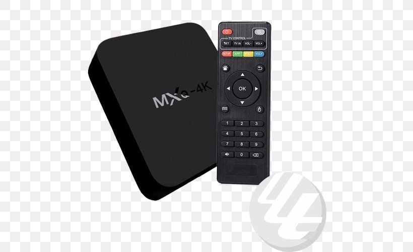 Smart TV 4K Resolution Android TV Set-top Box, PNG, 500x500px, 4k Resolution, Smart Tv, Android, Android Tv, Electronic Device Download Free