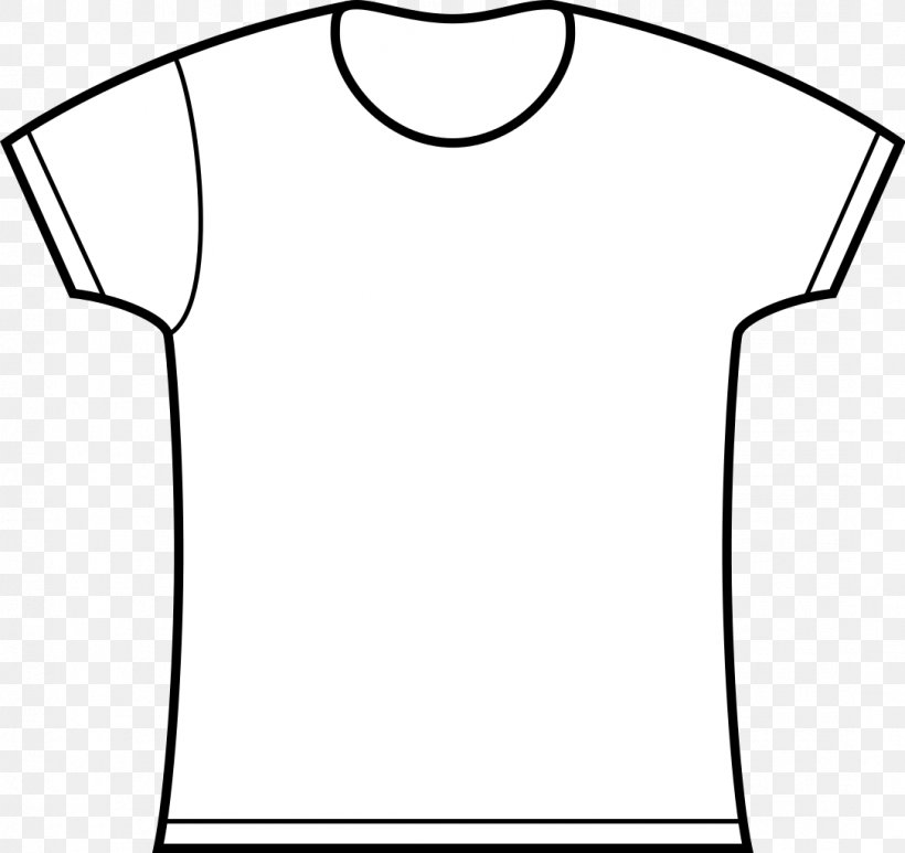 T-shirt Clothing Wikimedia Commons Clip Art, PNG, 1086x1024px, Tshirt, Area, Black, Black And White, Clothing Download Free